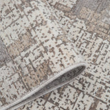 Crescent Abstract Dotted Patch Rug