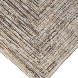 Crescent Abstract Diamond Line Rug