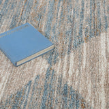 Emery Diamond Modern Shag Rug