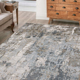 Ambrose Plush Abstract Rug 