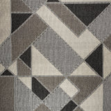 En Casa Geometric Weave Rug