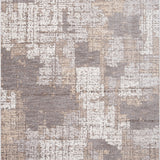 Crescent Abstract Dotted Patch Rug