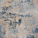 Ambrose Abstract Faded Striped Rug