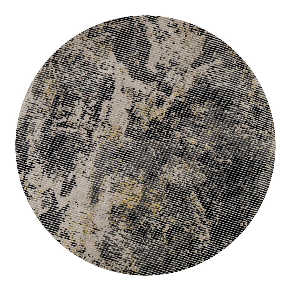 Axel Distressed Stripes Abstract Rug 