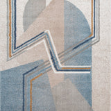 Emery Modern Bauhaus Shag Rug