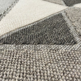 En Casa Geometric Weave Rug