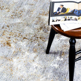 Calais Faded Line Abstract Rug