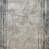 Celeste Distressed Border Abstract Rug