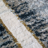 Celeste Abstract Border Rug