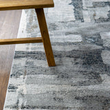 Celeste Abstract Brush Strokes Rug