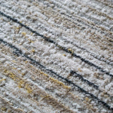 Celeste Faded Stripes Abstract Rug