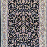 Hunar Traditional Floral Fringe Rug