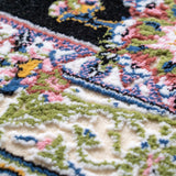 Hunar Traditional Floral Fringe Rug