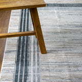 Celeste Line Bordered Modern Rug