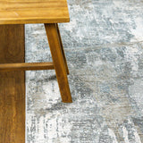 Savieh Mottled Abstract Fringe Rug